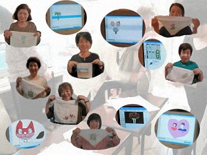 ハンカチを制作