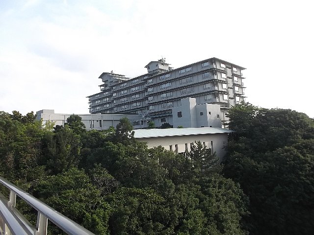 賢島の高台にある観光ホテル