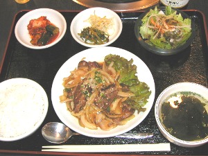 焼肉定食