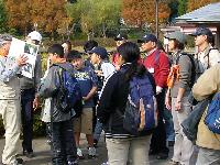 しょうぶ園で小休止 しょうぶ園で小休止